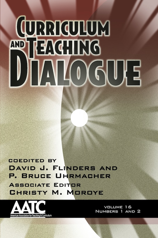 Couverture_Curriculum and Teaching Dialogue Vol 16 Issue 1 & 2