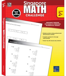 Front cover_Singapore Math Challenge, Grades 2 - 5