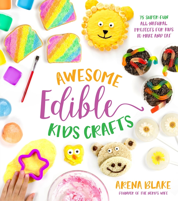 Front cover_Awesome Edible Kids Crafts