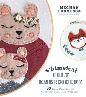 Front cover_Whimsical Felt Embroidery