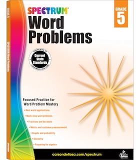 Front cover_Word Problems, Grade 5