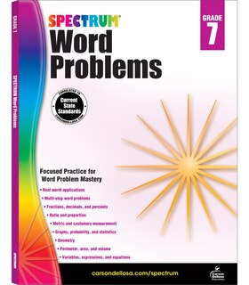 Front cover_Word Problems, Grade 7