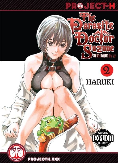 Front cover_The Parasite Doctor Suzune Volume 2 (Hentai Manga)