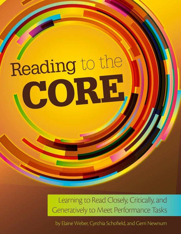 Front cover_Reading to the Core