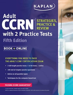 Front cover_Adult CCRN Strategies, Practice, and Review with 2 Practice Tests