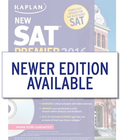 Front cover_Kaplan NEW SAT Premier 2016 with 5 Practice Tests