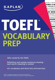 Front cover_Kaplan TOEFL Vocabulary Prep