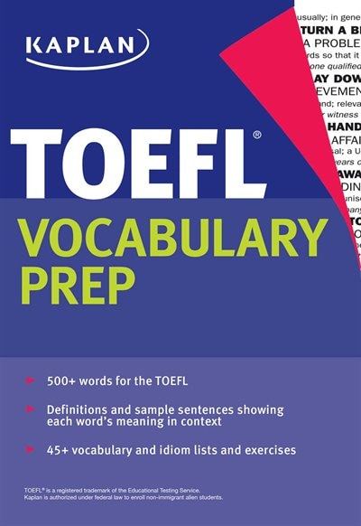 Front cover_Kaplan TOEFL Vocabulary Prep