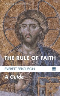 Front cover_The Rule of Faith