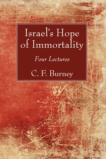 Couverture_Israel's Hope of Immortality