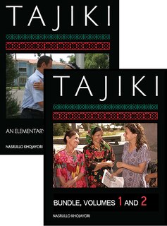 Couverture_Tajiki: An Elementary Textbook, One-year Course Bundle