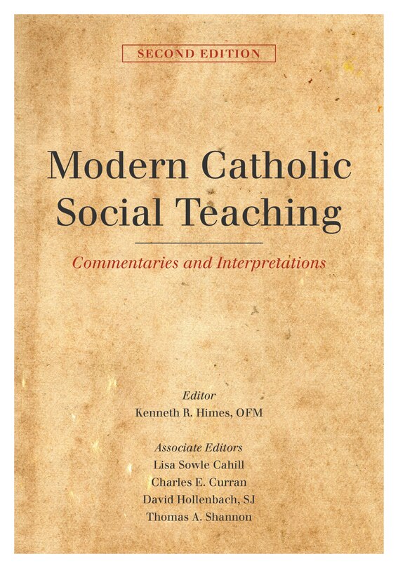 Front cover_Modern Catholic Social Teaching