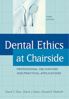 Front cover_Dental Ethics At Chairside