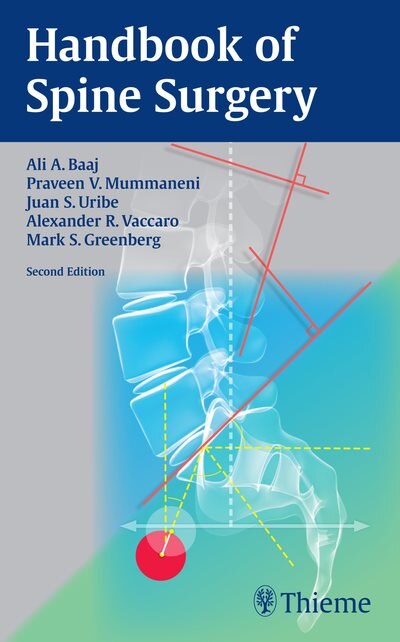 Front cover_Handbook Of Spine Surgery