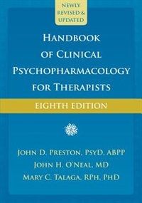 Front cover_Handbook Of Clinical Psychopharmacology For Therapists