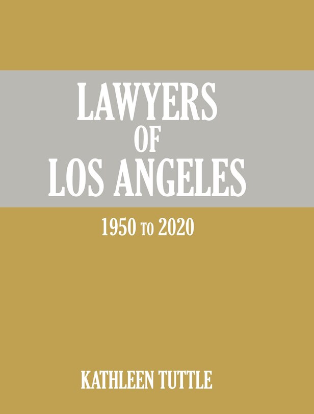 Front cover_Lawyers Of Los Angeles