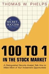 Front cover_100 To 1 In The Stock Market