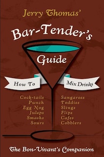 Front cover_Jerry Thomas' Bartenders Guide