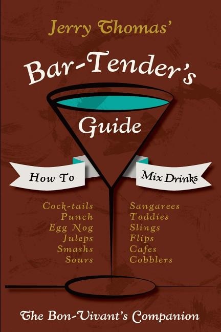 Front cover_Jerry Thomas' Bartenders Guide