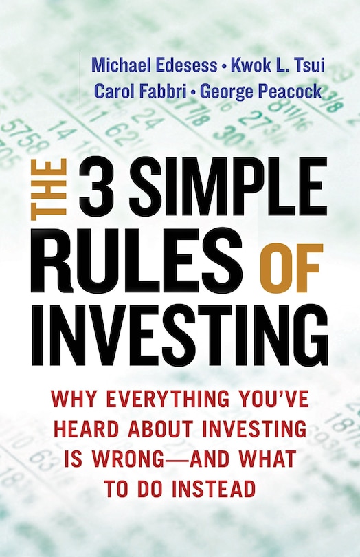 Front cover_The 3 Simple Rules Of Investing