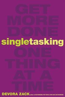 Front cover_Singletasking