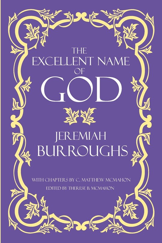 Front cover_The Excellent Name of God