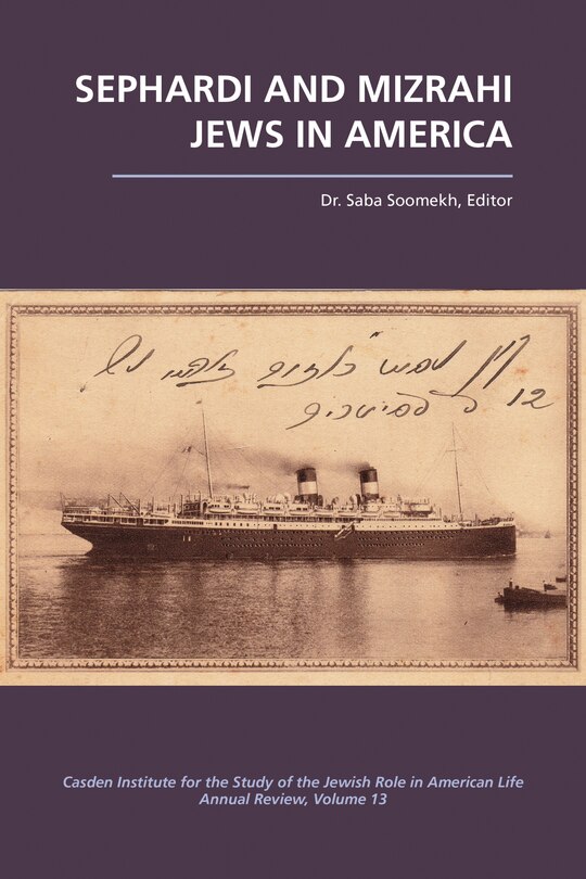 Front cover_Sephardi and Mizrahi Jews in America