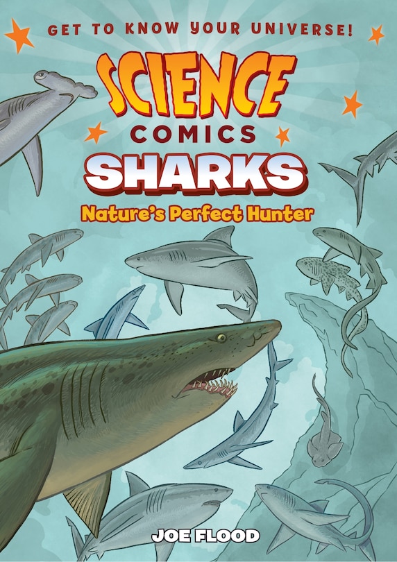 Front cover_Science Comics: Sharks