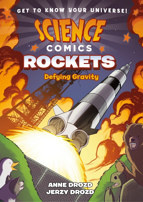 Front cover_Science Comics: Rockets