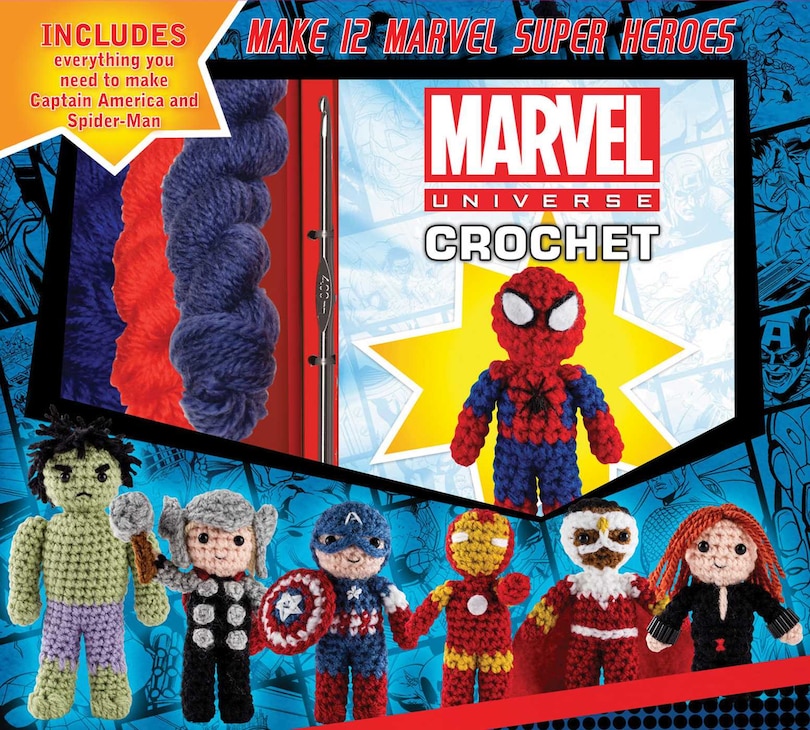 Front cover_Marvel Universe Crochet
