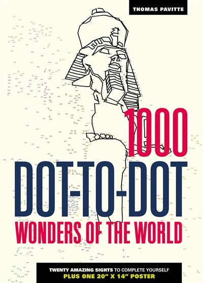 Front cover_1000 Dot-to-dot: Wonders Of The World
