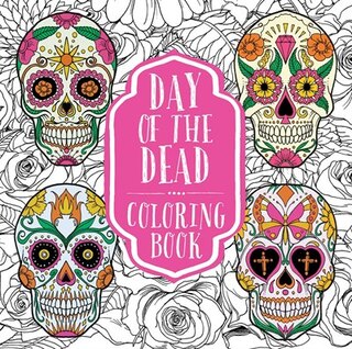 Front cover_Day Of The Dead Coloring Book
