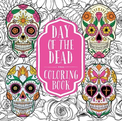 Front cover_Day Of The Dead Coloring Book