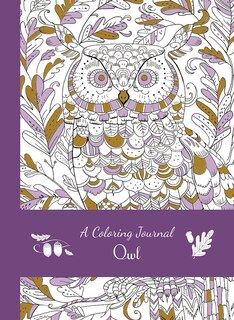 Couverture_A Coloring Journal Owl