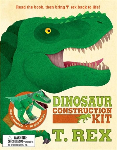 Front cover_Dinosaur Construction Kit: T.rex