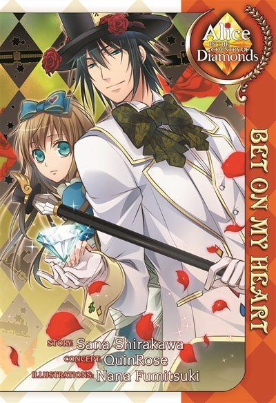 Couverture_Alice In The Country Of Diamonds: Bet On My Heart (light Novel)
