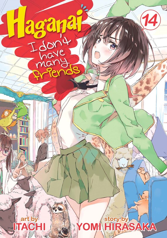 Front cover_Haganai: I Don't Have Many Friends Vol. 14