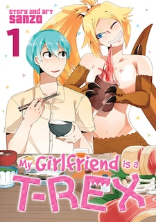 Front cover_My Girlfriend Is A T-rex Vol. 1