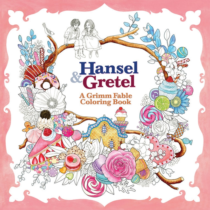 Couverture_Hansel and Gretel: A Grimm Fable Coloring Book