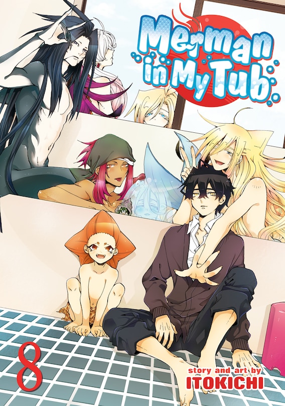 Front cover_Merman In My Tub Vol. 8
