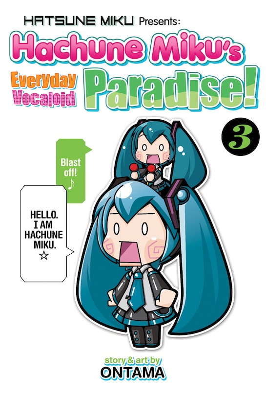 Front cover_Hatsune Miku Presents: Hachune Miku's Everyday Vocaloid Paradise Vol. 3