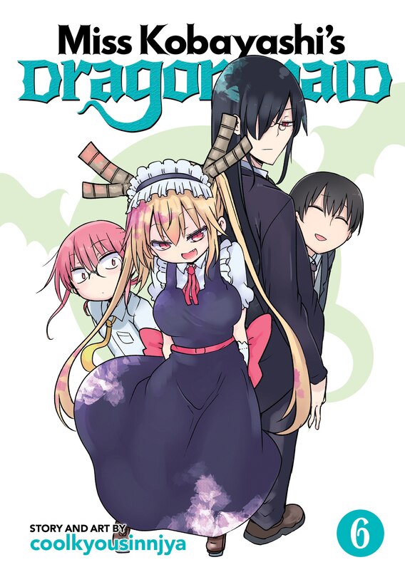 Front cover_Miss Kobayashi's Dragon Maid Vol. 6