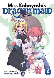Front cover_Miss Kobayashi's Dragon Maid Vol. 8