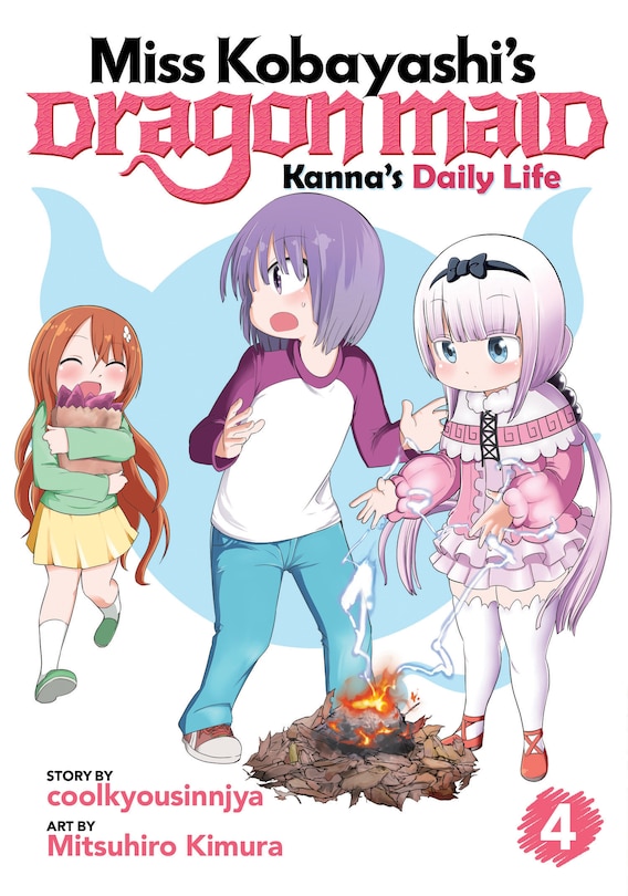 Front cover_Miss Kobayashi's Dragon Maid: Kanna's Daily Life Vol. 4