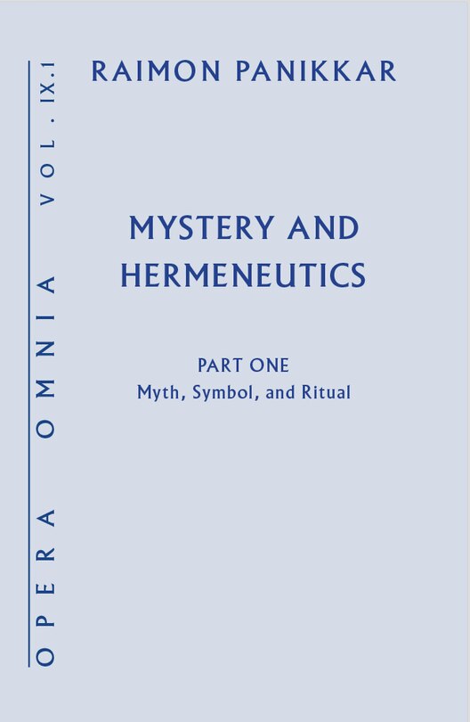 Couverture_Mystery and Hermeneutics