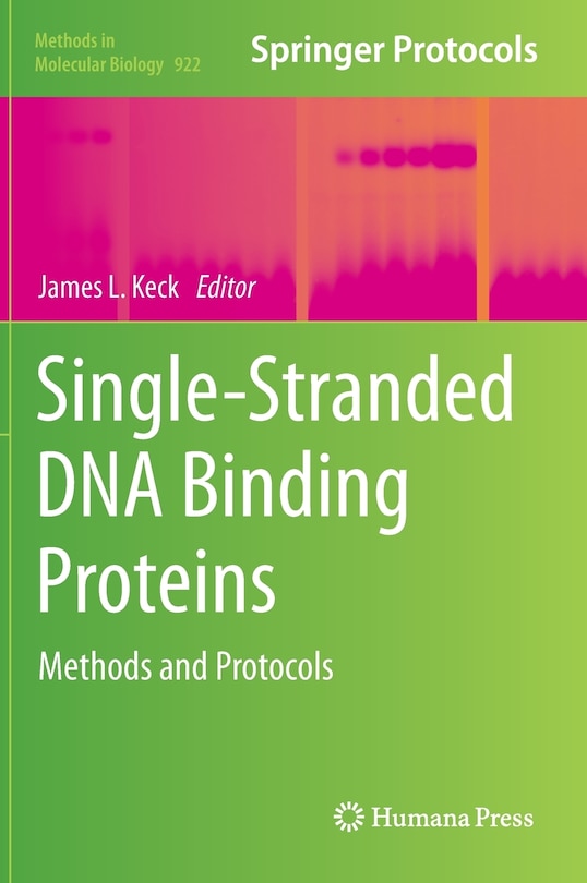 Couverture_Single-Stranded DNA Binding Proteins