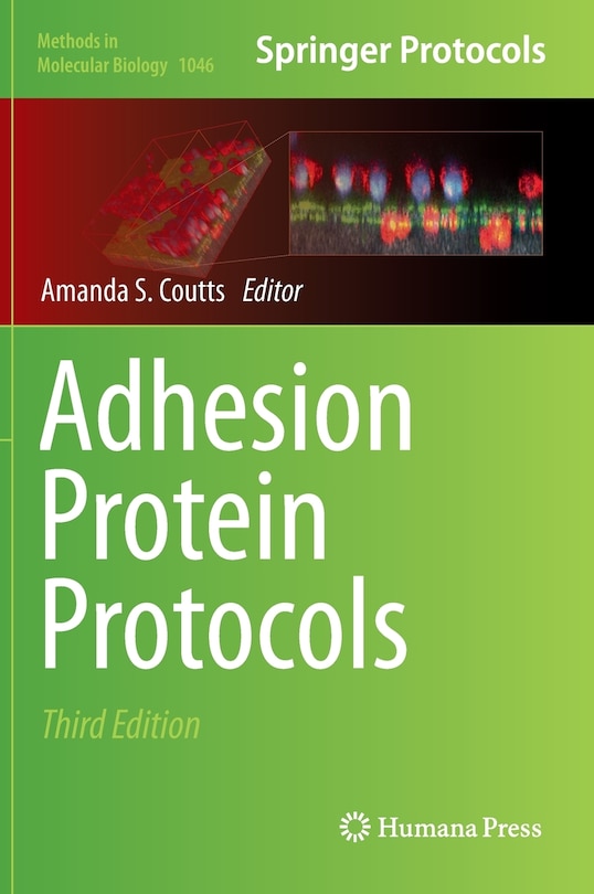 Front cover_Adhesion Protein Protocols