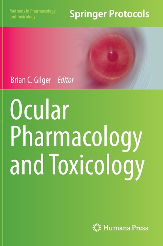 Couverture_Ocular Pharmacology And Toxicology