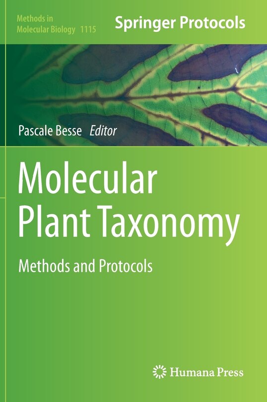Couverture_Molecular Plant Taxonomy