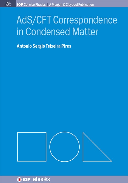 Front cover_Ads/Cft in Condensed Matter